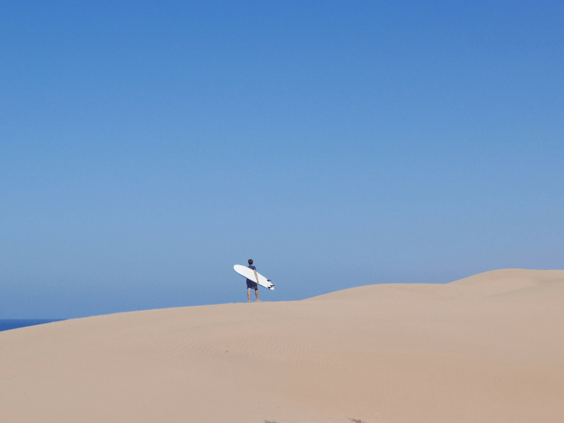 morocco sand surfing